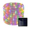 Solar Rope Strip Light Fairy String Garden Christmas Decoration Garland Xmas Solar Rope String Light Fairy Strip 32M/22M/12M/7M