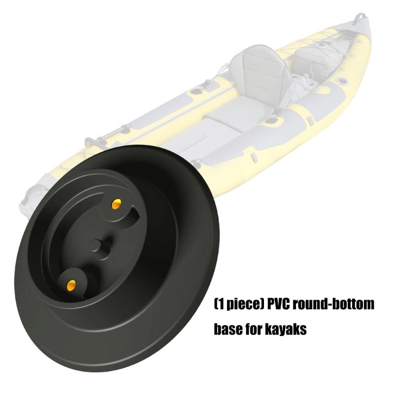Light Weight PVC Materials Multifunctional Kayak Boats Support Base High Strength Design Rough Nonslip Round Kayak Base