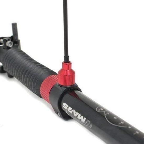 TMARS 419L Mechanical Drop x Black Seatpost, 31.6 400mm, #ST1478