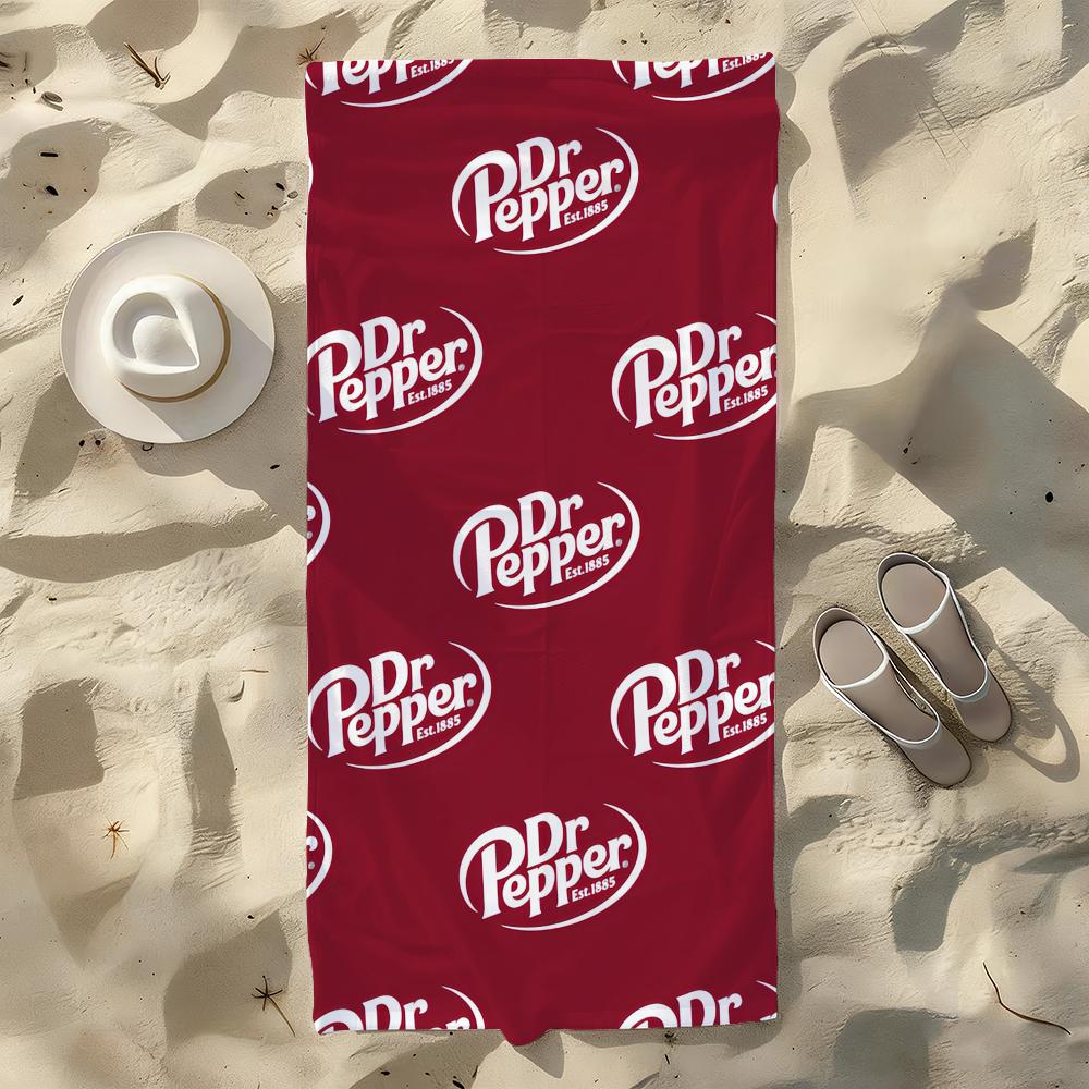

Hot Drink K-Keurig D-Dr P-Pepper Towel For Swim Yoga Gym Quick Drying Soft and skin-friendly Beach Towels All-Season W40*H60(CM)