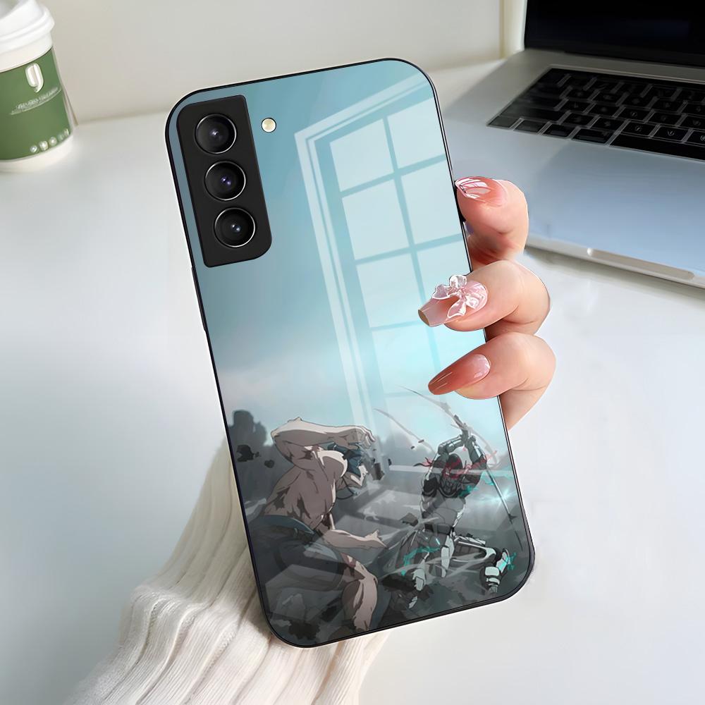 Anime S-Shangri La Frontier Phone Case For Samsung A56 A36 A26 A16 A15 A25 A35 A55 A14 A34 A24 A54 Glass Case