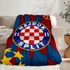 HNK Hajduk Split Coperta Portatile/Coperta Morbida Coperta da Letto Adatta per Viaggi Campeggio Soggiorni Uffici Divani Regali per Fan