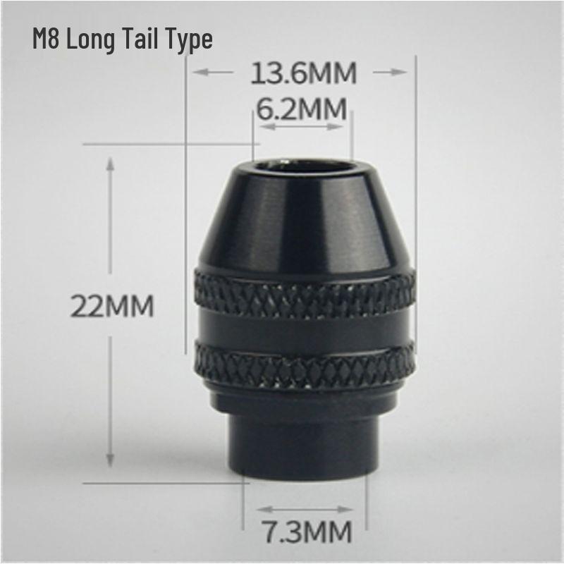 Electric Grinder with Flexible Shaft, Universal Chuck, and Metal Handle - Stainless Steel Electric Drill & Engraving Pen Spindle Tool.