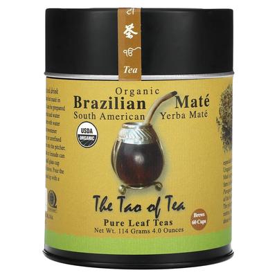 The Tao of Tea Organic South American Yerba Mate Brazilian Mate 4 Oz (114 G)