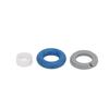 Fuel Injector Seal Kit Fuel Injector Retaining Bracket O Ring Seal Kit 06D998907 for A3 Hatchback A4 Saloon A6 Avant TT Roadster