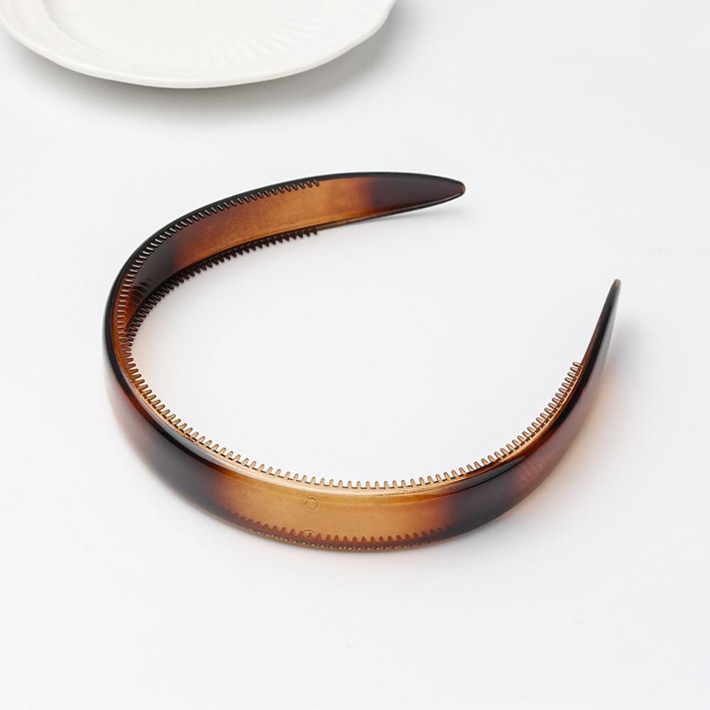 Non-slip Teeth Women Headband Acetate Hair Accessories Fashion Hairband  Women's Accessories