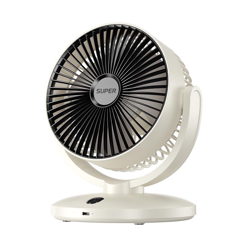 Silent Dual-Use USB Charging Fan for Efficient Air Circulation