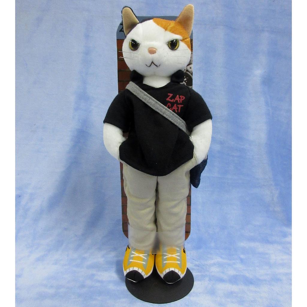 Naitou Design ZAP CAT Plyšová hračka Aki velikost S