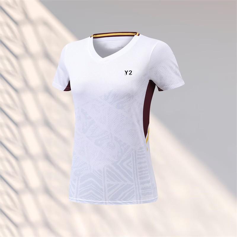 Badminton Shirts Herren Damen Kinder Atmungsaktiv Schnelltrocknend Sportoberteile Training Wettkampf