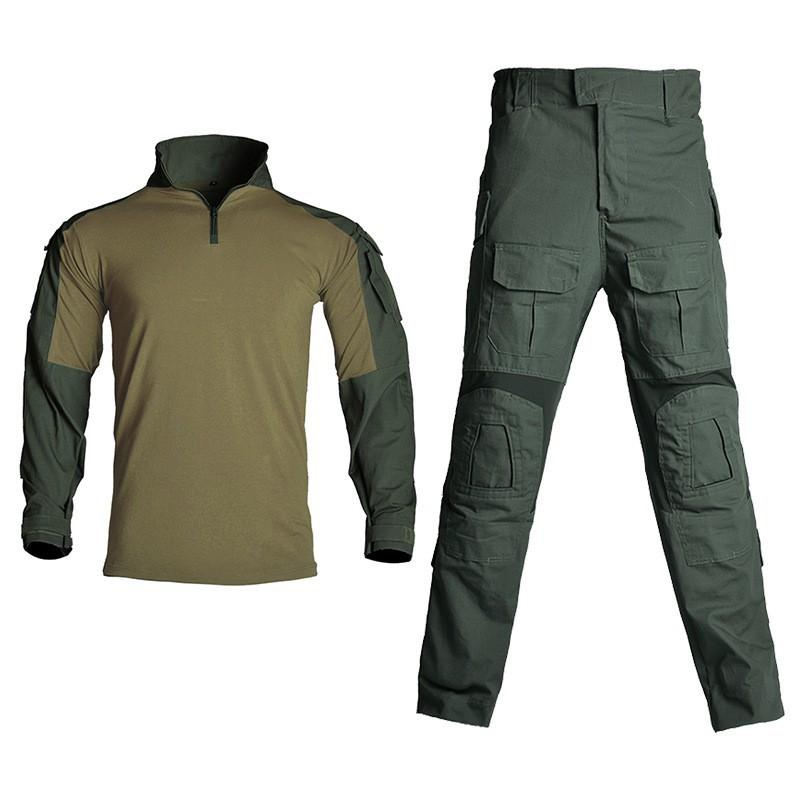 Hanye Outdoor Костюм-лягушка G3 Дышащий Камуфляж для Боевых Тренировок с Длинным Рукавом S