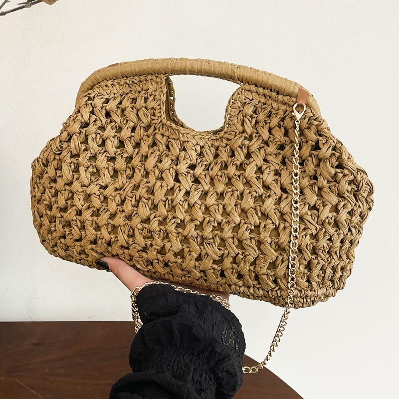 Chain Crossbody Bag, A Niche Woven Bag