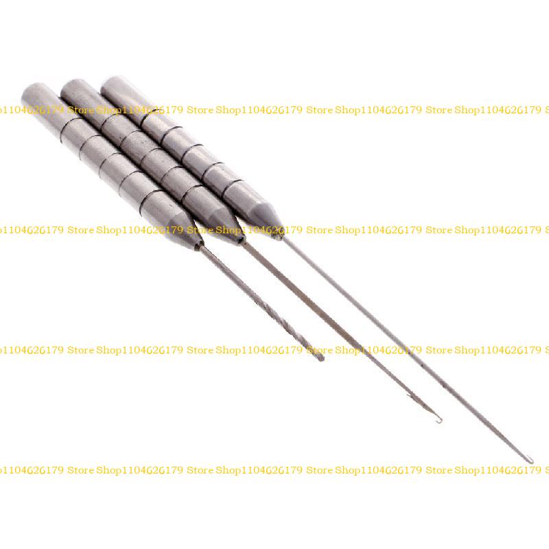 A1A2 3in1 Carp Fishing Rigging Stainless Steel Bait Needle Fish Drill Tackle Set Tool