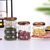 Borosilikatglas Versiegelter Behälter Lagerung und Vorratsglas für Weißen Zucker Trockenfrüchte Snacks Kaffeebohnenpulver Süßigkeiten Teeblätter