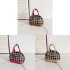 Shell Bag For Kids With Pu Material And Color Block Design For Daily Use