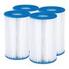 Filtro TIPO III per Bestway 58012 Cartuccia Filtro per la Cura Quotidiana della Piscina Facile da Sostituire Cartuccia di Ricambio Tipo A/C Tipo di Filtro Piscina 3