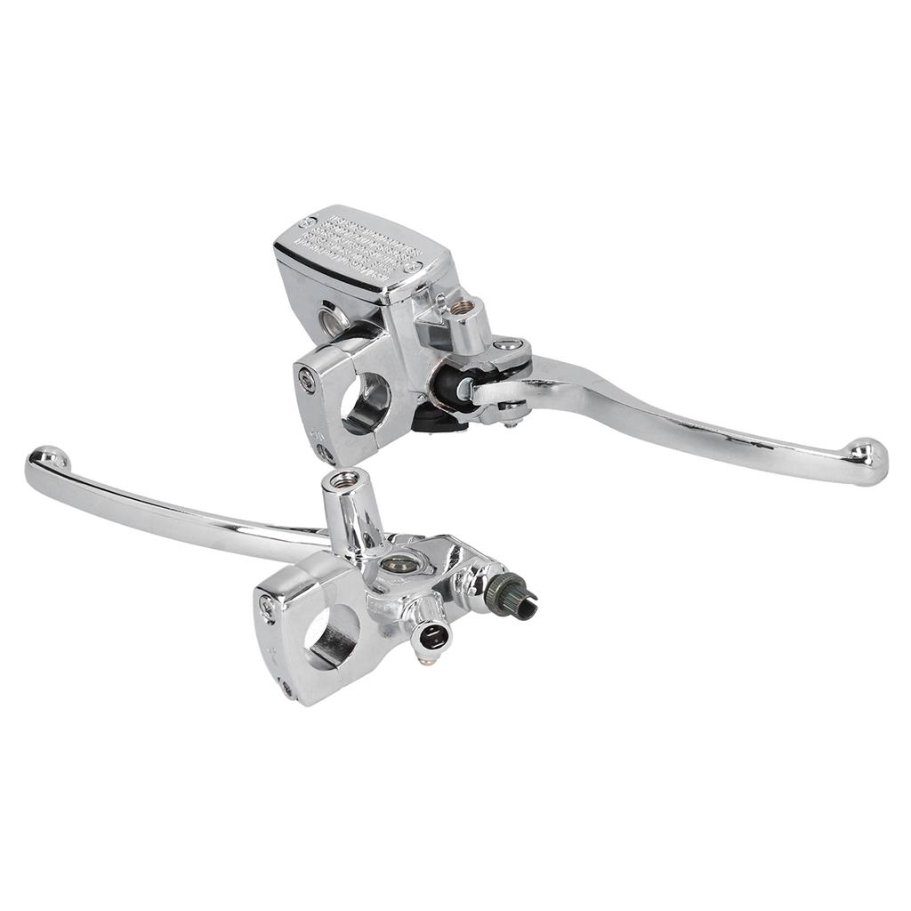 2ks 1in Brzdová spojková hlavní páka Hliníková slitina Univerzální příslušenství pro motocykl