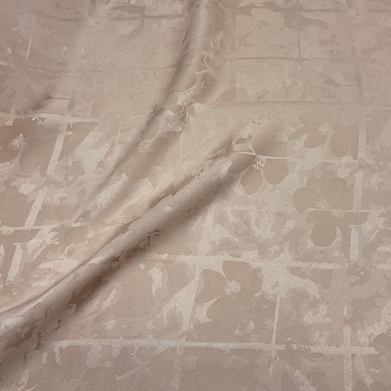 In-Stock 140g/sqm Rayon Jacquard Qipao Fabric - Women's Summer Lightweight Artificial Silk 