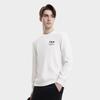 Fila 2023 Autumn New Simple Long Sleeve Round Neck Knit Sweatshirt Men Sweatshirt Cloud-Mushroom-White F11M338201FWT