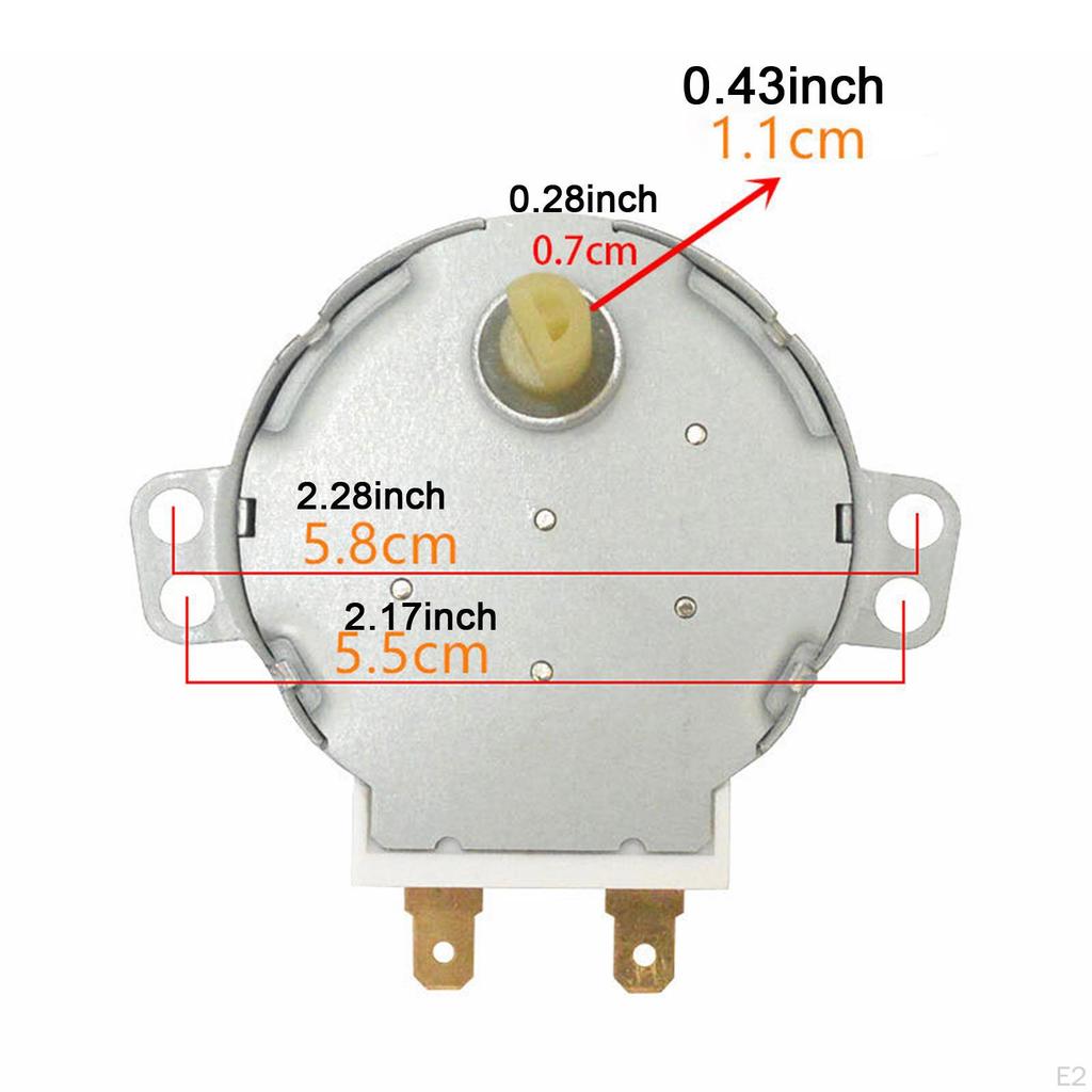 Synchronní motor pro mikrovlnnou troubu -4A 220-240V Náhradní díly Příslušenství