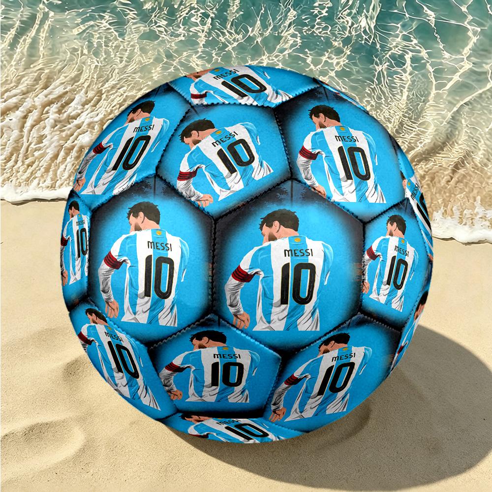 1pc Argentina Celebration Soccer Ball Size 5, Suitable for Practice Matches/tournament Training for Sports, Lightweight and Durable. c70118