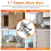 A44Z-Foam Expansion Gun Polyurethane Foam Gun Foam Glue Gun Blowing Agent Gun Glue Gun Universal Foam Filler