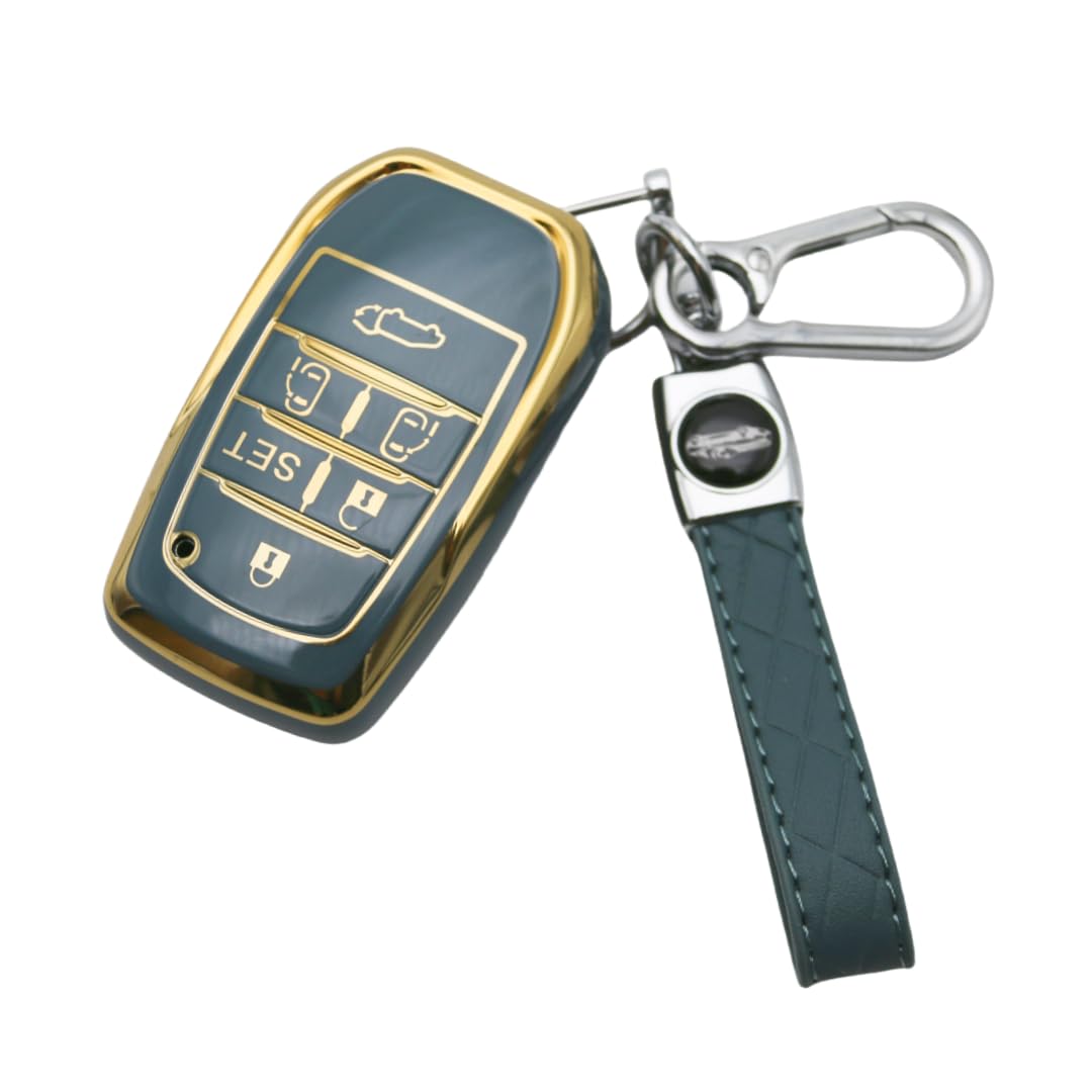 

[Oattun] Чехол для ключа Rufard 30 Series, совместимый с Toyota Alphard Vellfire 30 Series Late Early Toyota Smart Key Case Key Holder Key Cover Busine