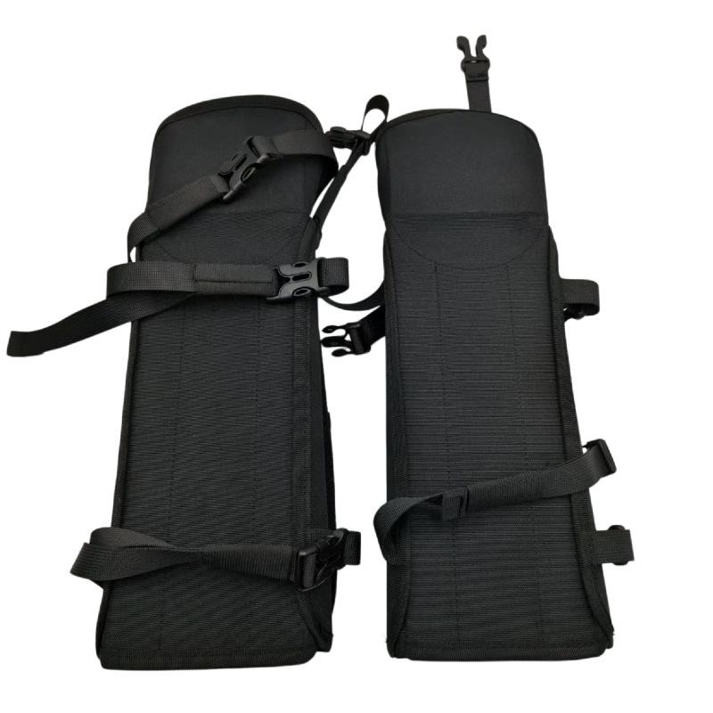 Waterproof Anti-Scratch Snake-Bite Resistant Outdoor Gaiters with Knee Pads for Hiking and Mountaineering