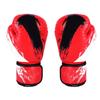 Leather Kickboxing Gloves Boxing Training Glove Sparring Gloves for Men Women Teens Kids Punching Bag Boxing 10oz 6oz