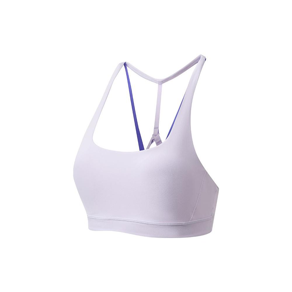 

SAUCONY Спортивный Фитнес Дышащий Бра с Открытой Спиной Женское нижнее белье Светло-Серый Фиолетовый SC1230064A-PP15 S