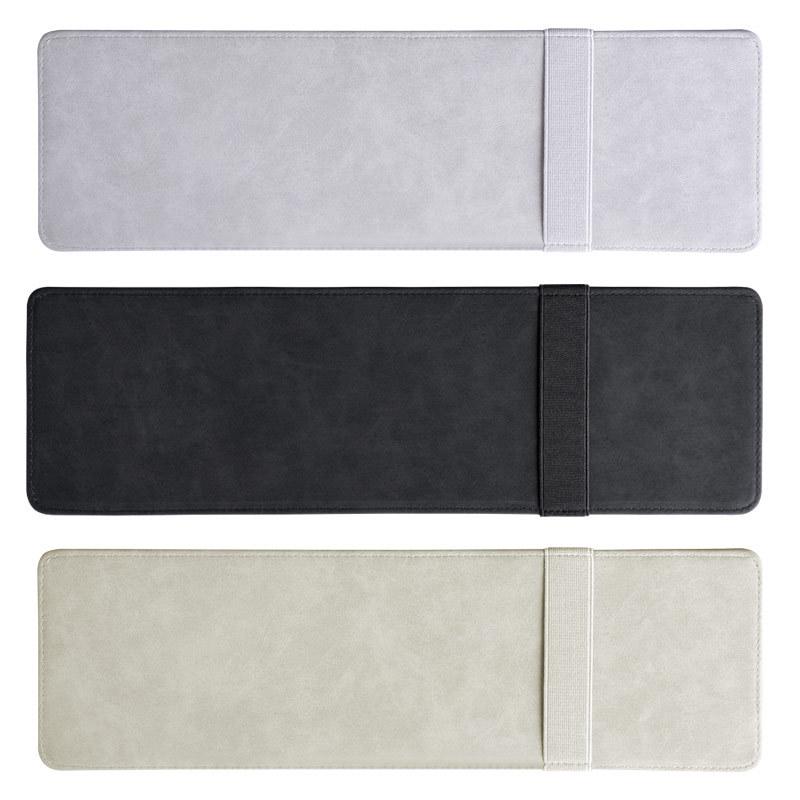 Extended Sun Visor with Sunglasses and Card Holder for Driver and Passenger