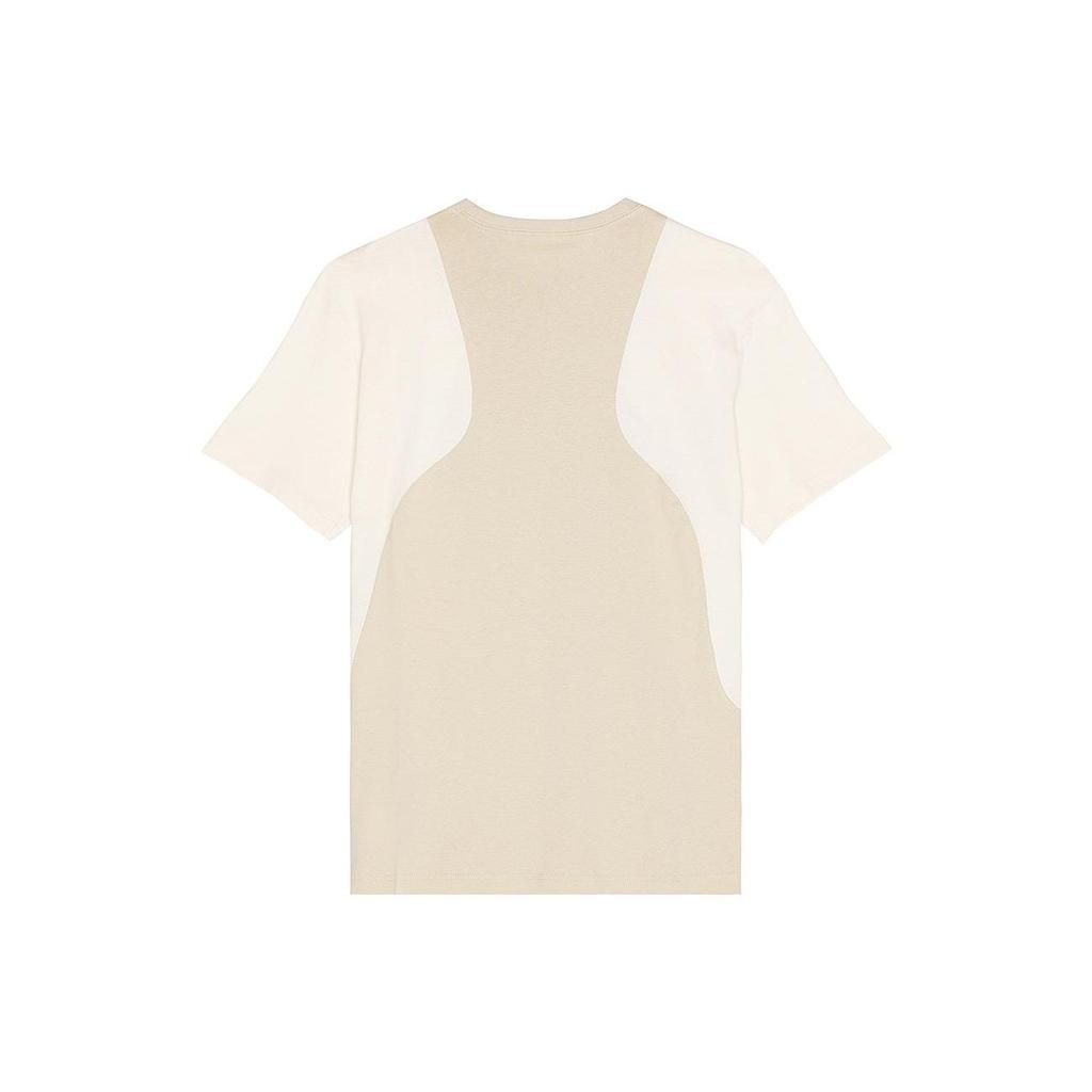 Puma X Market Color Block Logo Crew Neck Casual Short Sleeve T-Shirt Men Tops Light-Gray Brown 535081-64