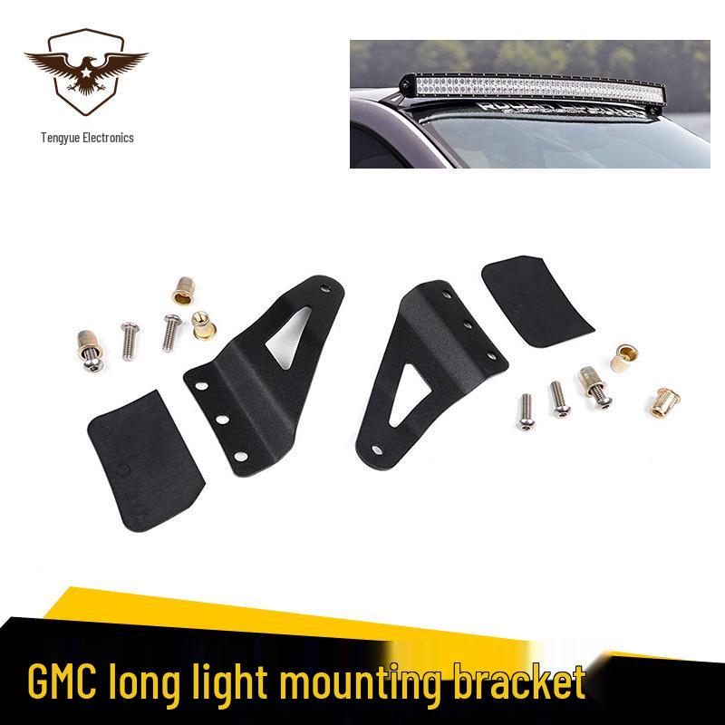50-inch LED Light Bar Bracket for GMC/Chevrolet Windshield Modification