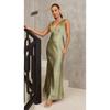 Damenkleid Einfarbig V-Ausschnitt Schlank Sexy Kleid