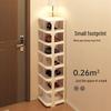Compact Vertical Shoe Rack: Multi-Layer Storage for Dorms & Rental Rooms