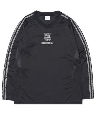 Nomaenyueol Cracked Line Long Sleeve Uniform - Black