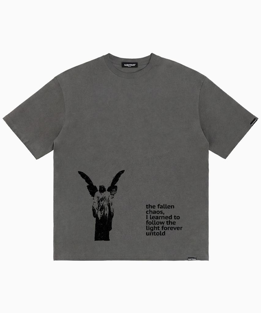 SAINTPAIN Sp Paranoid Short Sleeve T-Shirt Charcoal