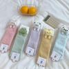 Cartoon Cute Socks Women Autumn Winter Thick Warm Floor Sleeping Socks Coral Velvet Thermal Lolita Kawaii Socks Christmas Gifts