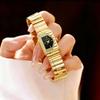 Vintage Square Quartz Watch Women Luxury Minimalist Piano Bracelet 30M Waterproof