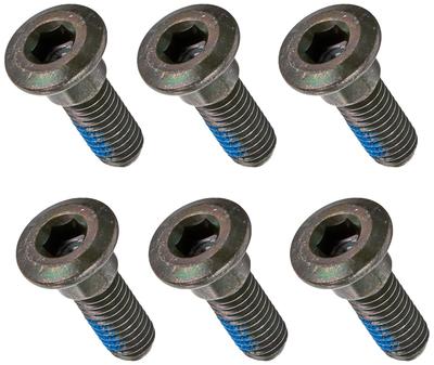 POSH 470035-HB Rotor Bolt, Honda Genuine Type, For Fixing Disc Rotors, Type H1B, M8 X 24, Pack of 6