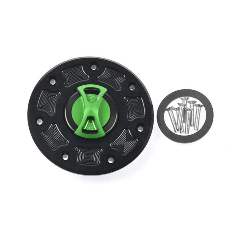 Keyless Quick Twist Fuel Tank Cap for Kawasaki ZX-6R (95-99) & ZX-9R (94-99)