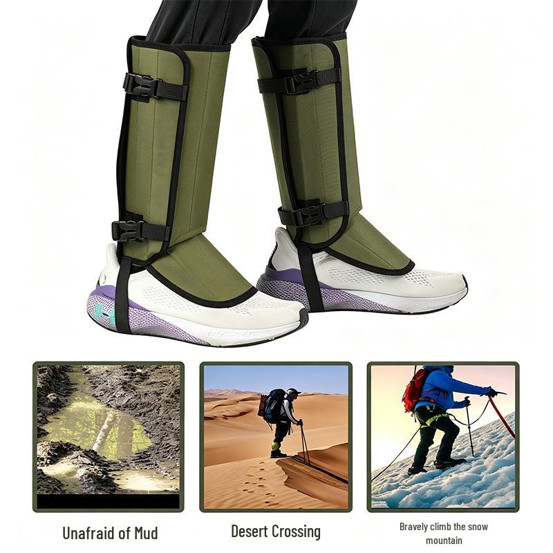 Outdoor Schlangenschutz & Wander-Knieschoner - Schnee-Gamaschen & Beinschützer