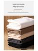 Unisex 420G Extra Thick Hua Cotton Silver Fox Fleece Crew Neck Sweatshirt - Warm Base Layer Top for Autumn and Winter
