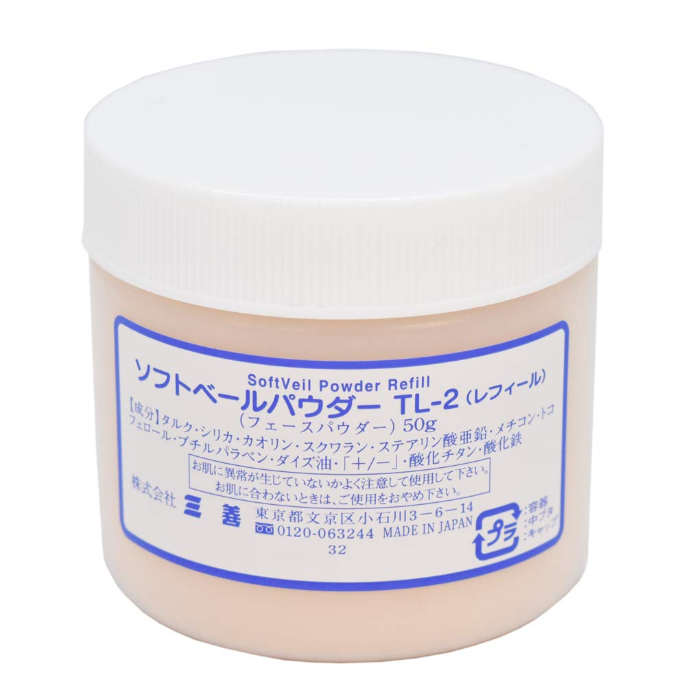 

Мягкая пудра-вуаль сменный блок 50 г Телесный цвет TL-2 [Miyoshi]