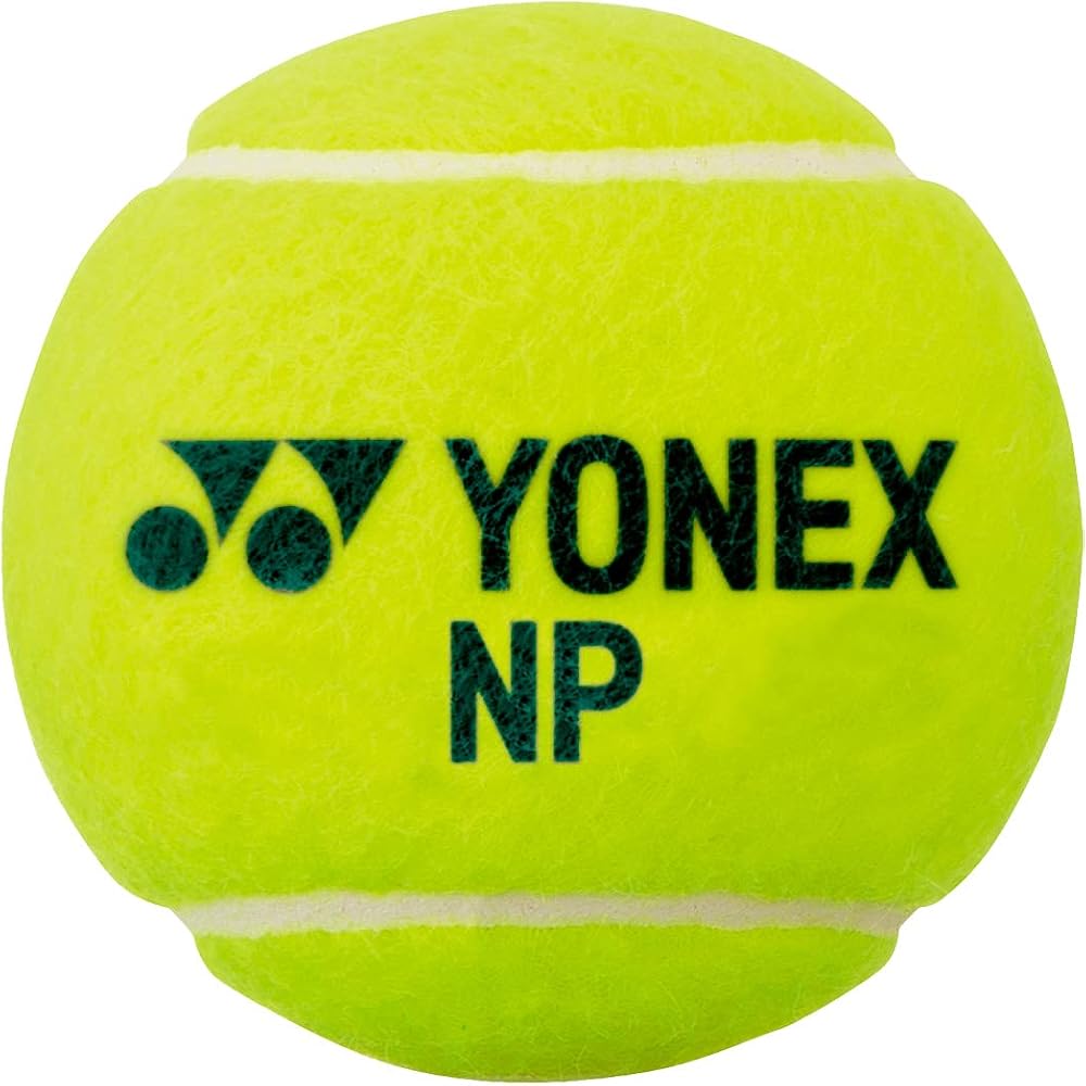 YONEX Tennis Balls Non-Pressurized Yellow 12 Pack