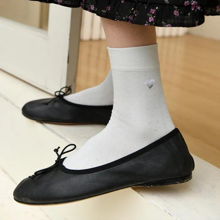 Heart Jacquard Socks_KSO260154
