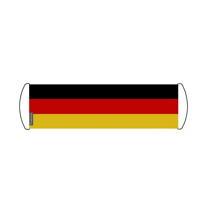 Drapeau - Allemagne - 24 X 70 Cm - Polyester - Imperméable - Recto/verso