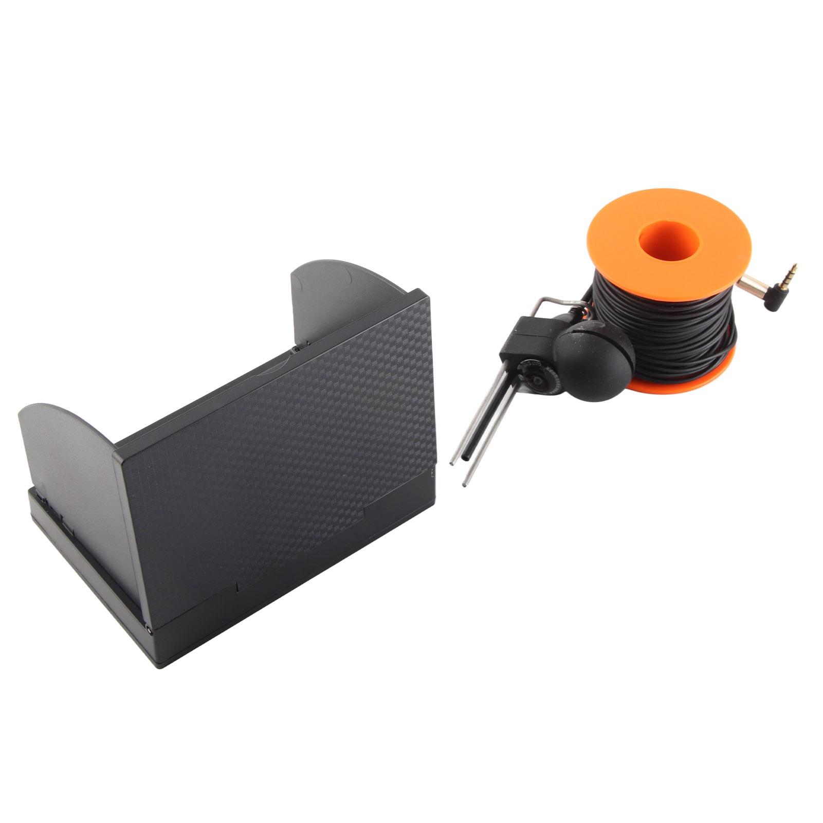 

Рыболокатор с высоким разрешением, 5-дюймовый монитор, портативная подводная камера для рыбалки, водонепроницаемая IP67 для льда