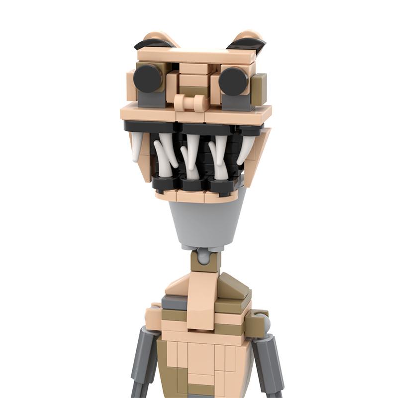 Monster Combo Model MOC Complete Assembly Building Blocks DIY Creative Toy Halloween and Christmas Gift