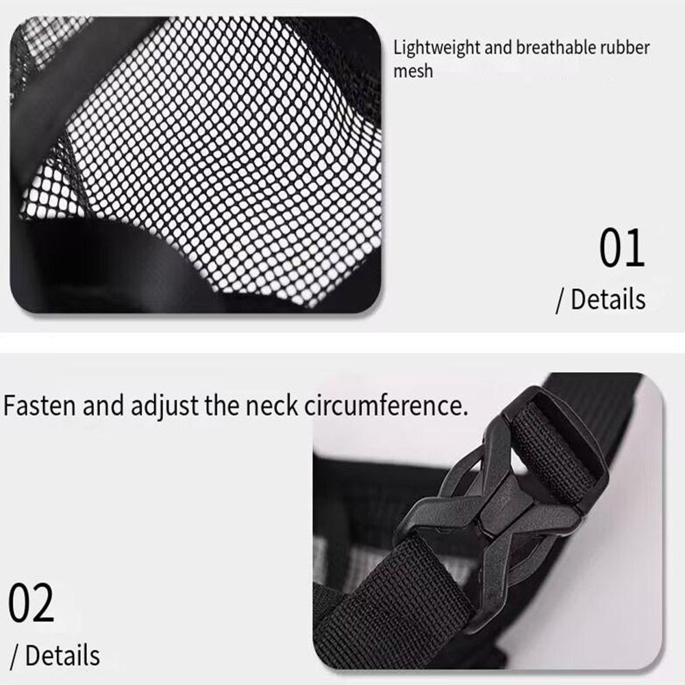 Explosion-proof Punch Dog Muzzle Anti-biting Anti-barking Anti-munching Dog Muzzle 