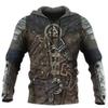 Classic 3D Printed Medieval Clothes Men Hoodies Knights Templar Harajuku Trendy Hooded Sweatshirts Casual Fall Jacket Tracksuits